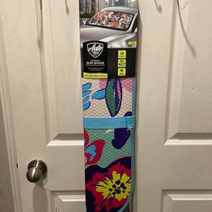 accordion sunshade for windshield